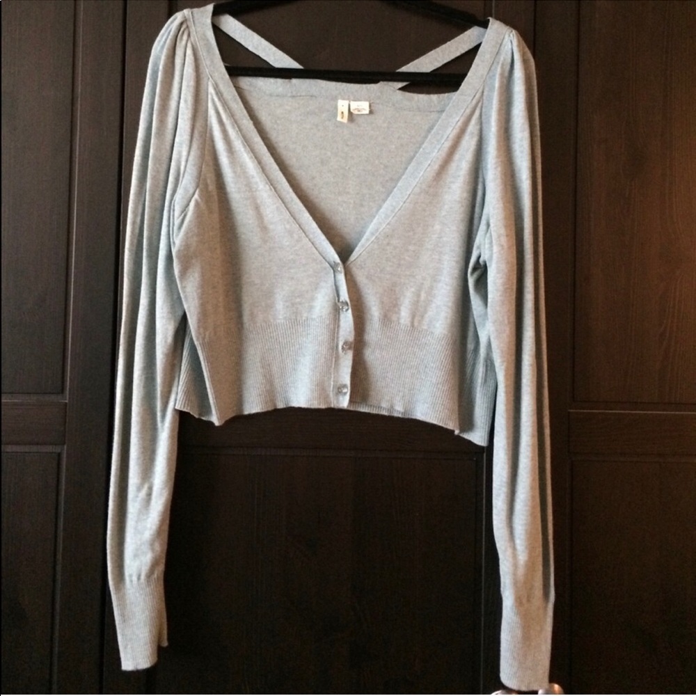 Anthropologie Moth crop top